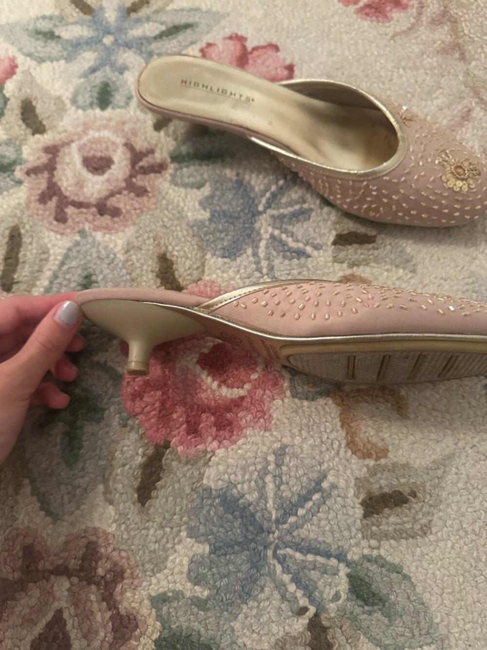 Beaded Heels - Picture 2 of 4